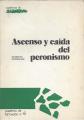 Portada de Ascenso y caída del peronismo.