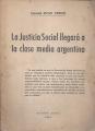 Portada de La Justicia Social llegará a la clase media argentina