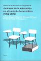 Portada de Historia de la educación en la Argentina IX. Avatares de la educación en el período democrático (1983-2015)