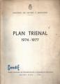 Portada de Plan Trienal 1974-1977
